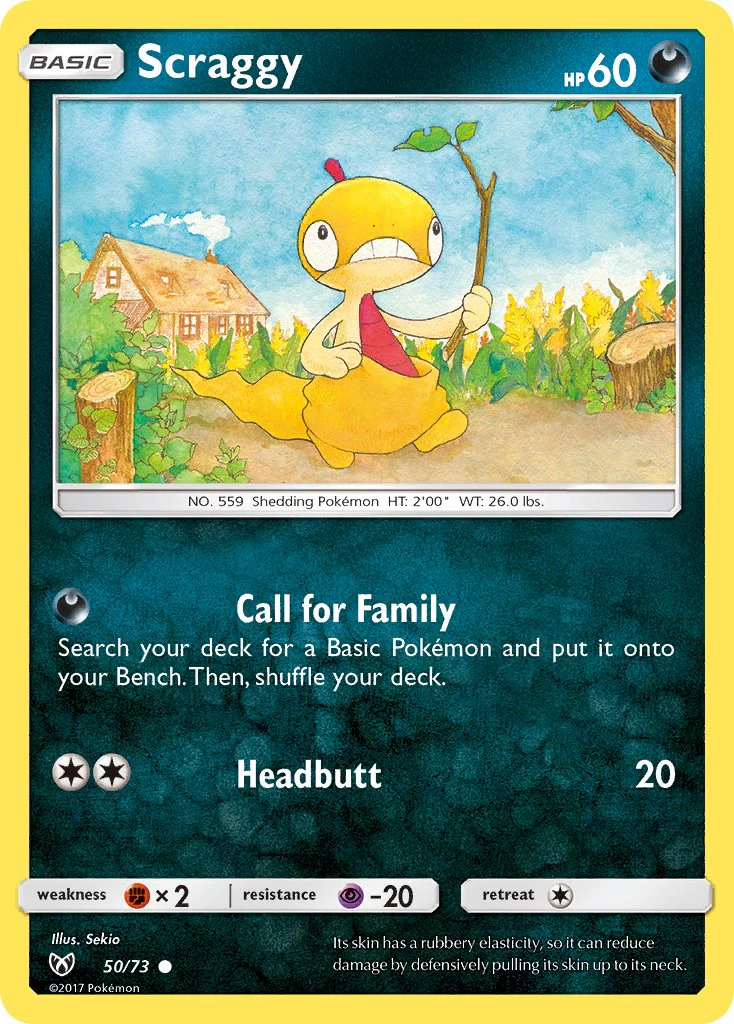 Shining Legends 050 Scraggy