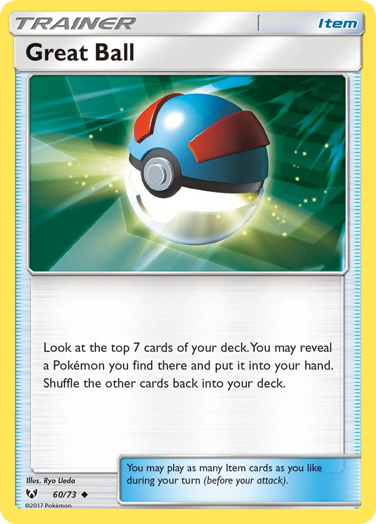 Shining Legends 060 Great Ball