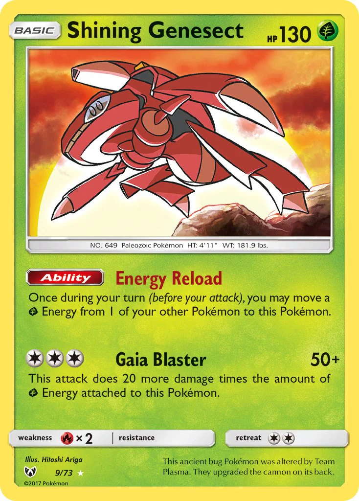 Shining Legends 009 Shining Genesect