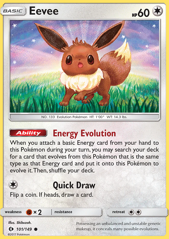 Sun and Moon 101 Eevee
