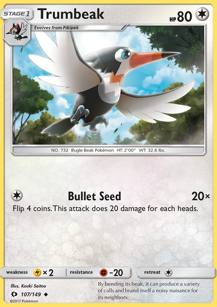 Sun and Moon 107 Trumbeak