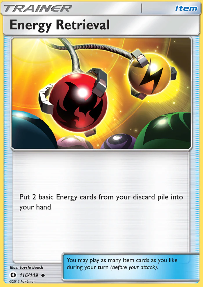 Sun and Moon 116 Energy Retrieval