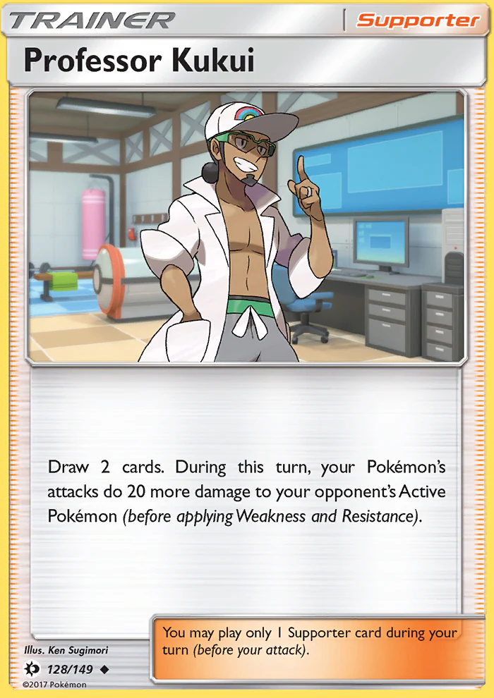 Sun and Moon 128 Professor Kukui