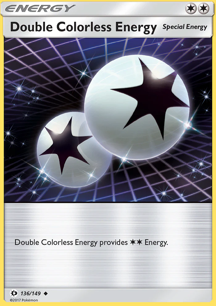 Sun and Moon 136 Double Colorless Energy