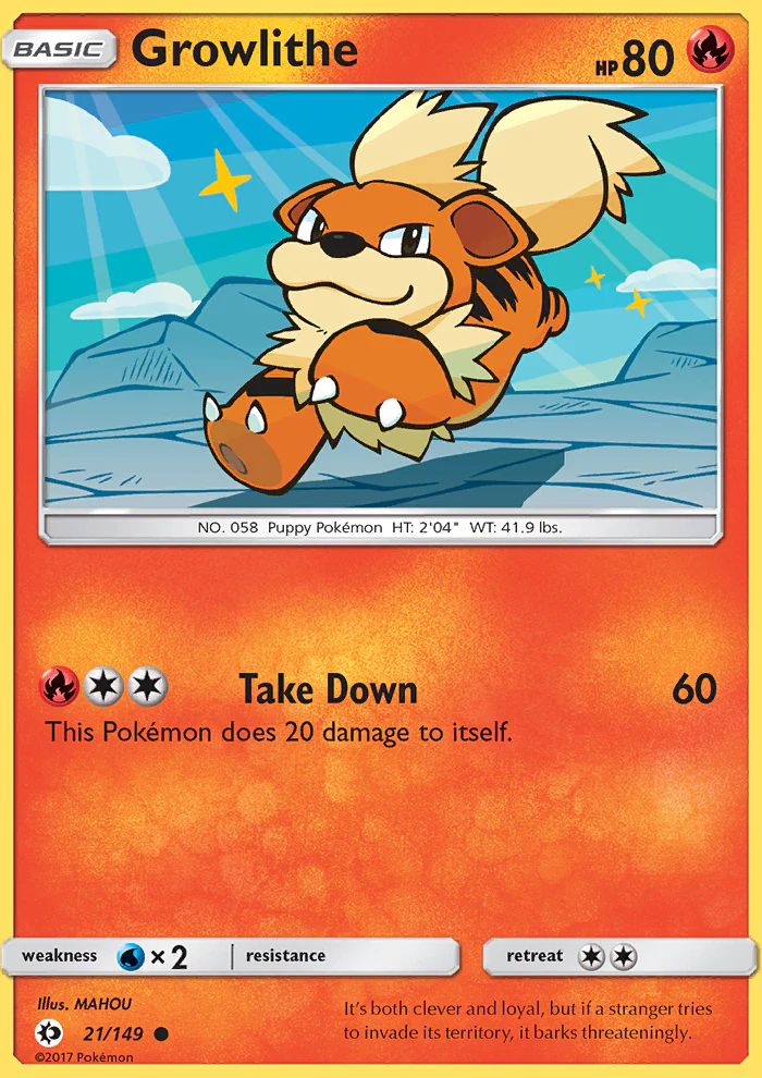 Sun and Moon 021 Growlithe