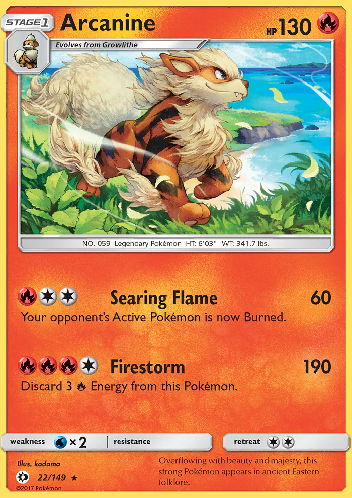 Sun and Moon 022 Arcanine