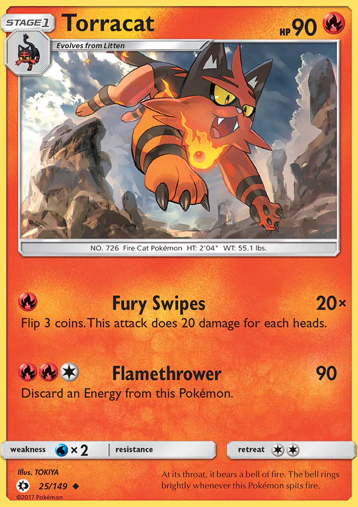 Sun and Moon 025 Torracat