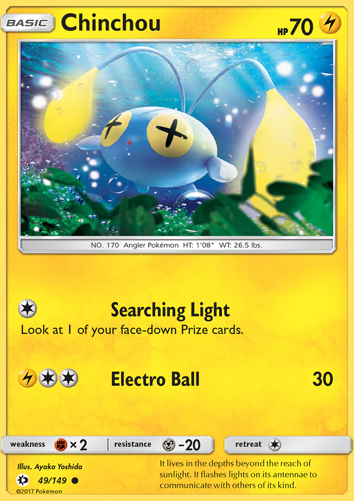 Sun and Moon 049 Chinchou