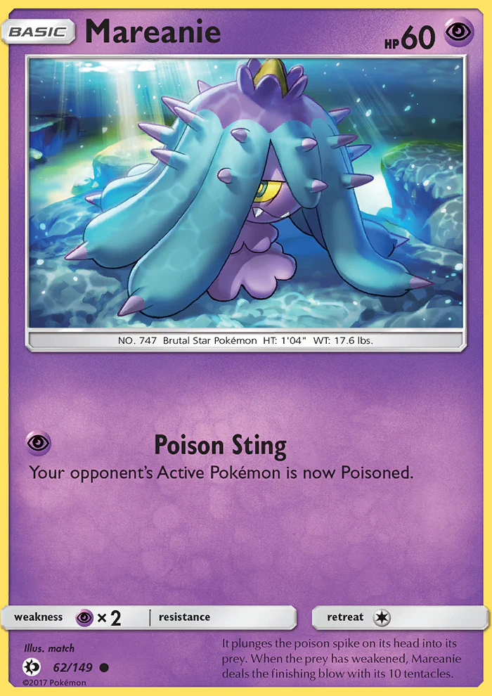 Sun and Moon 062 Mareanie