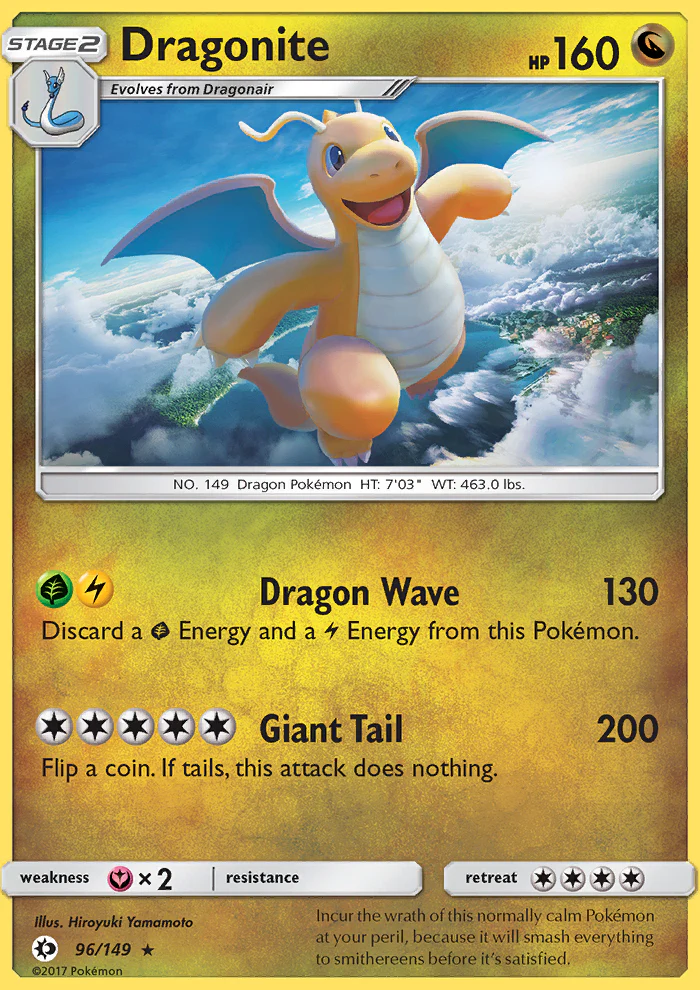 Sun and Moon 096 Dragonite