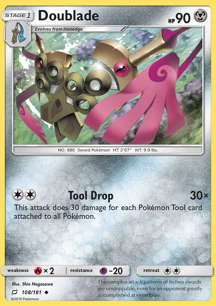 Team Up 108 Doublade