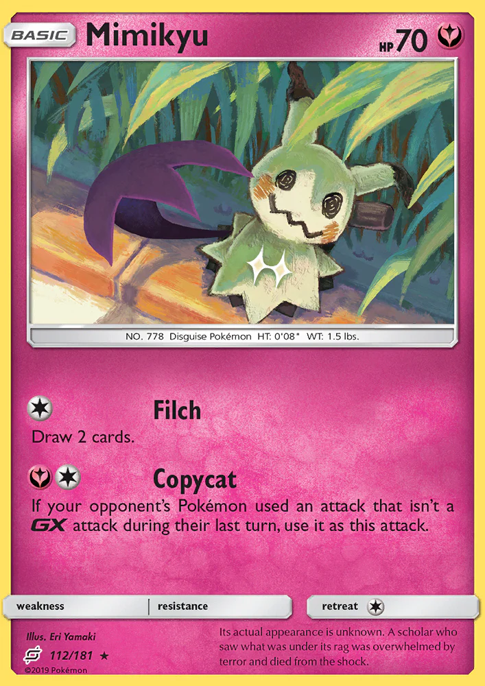 Team Up 112 Mimikyu