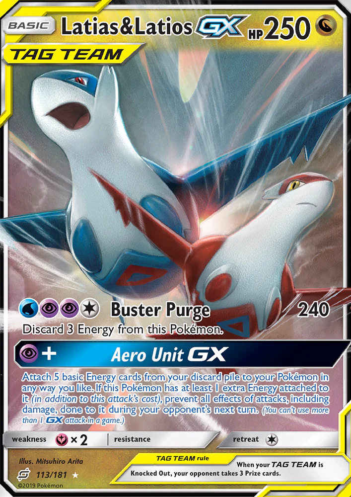 Team Up 113 Latias & Latios-GX