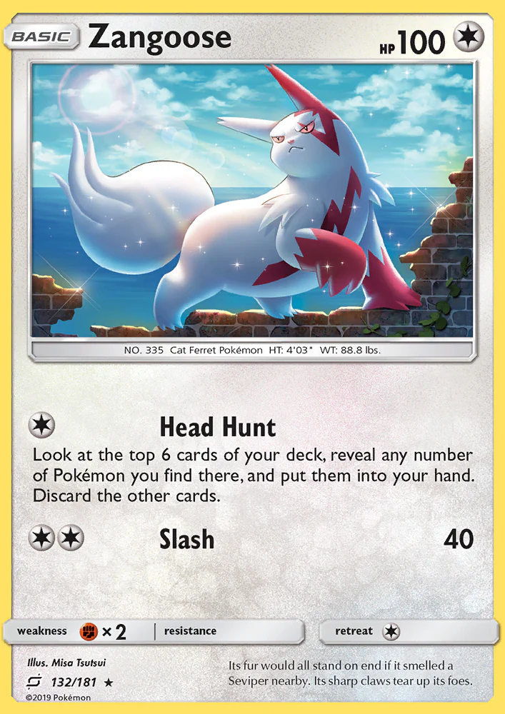 Team Up 132 Zangoose