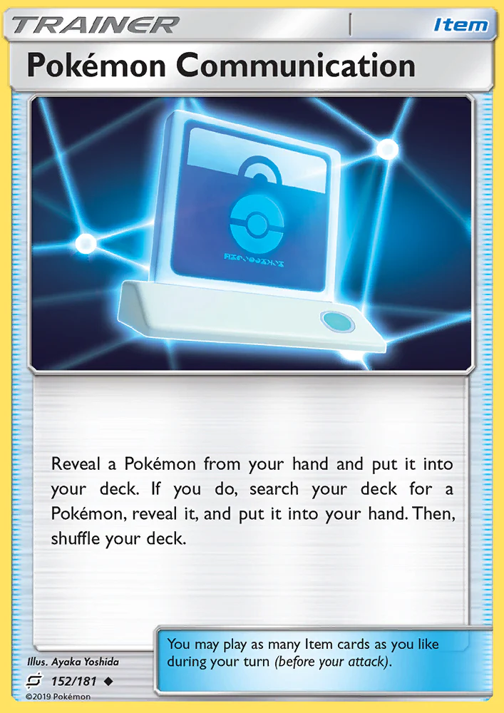 Team Up 152 Pokemon Communication
