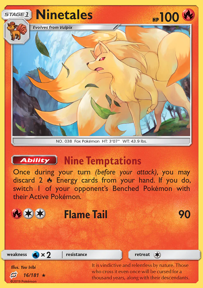 Team Up 16 Ninetales