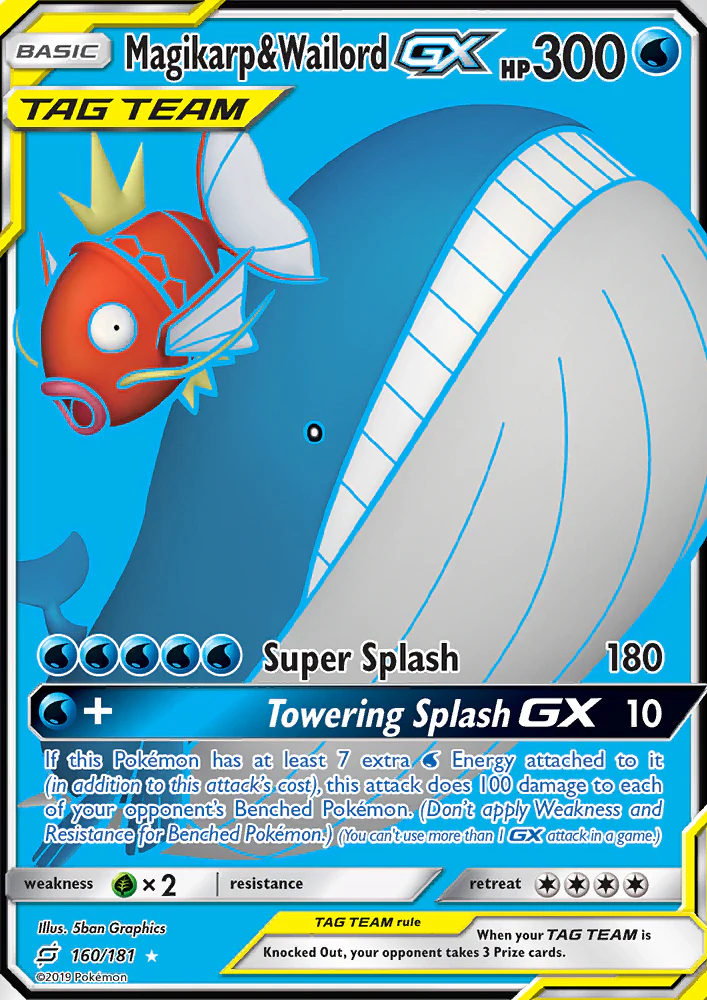 Team Up 160 Magikarp & Wailord-GX