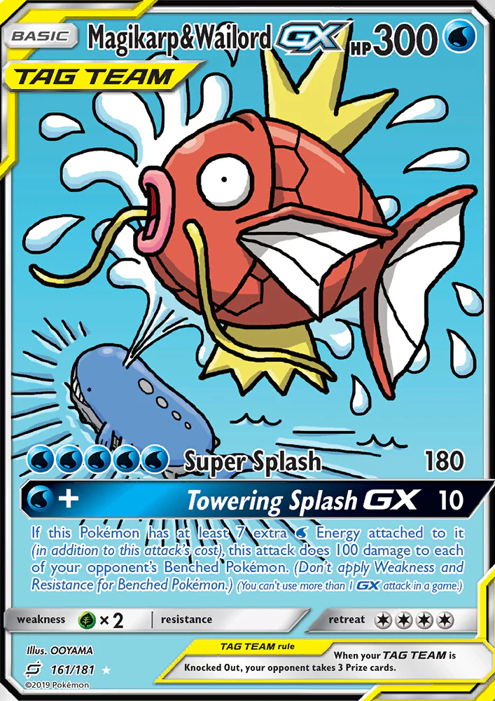 Team Up 161 Magikarp & Wailord-GX