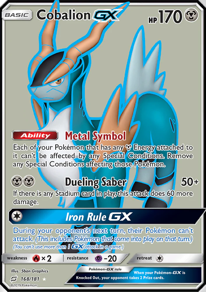Team Up 168 Cobalion-GX