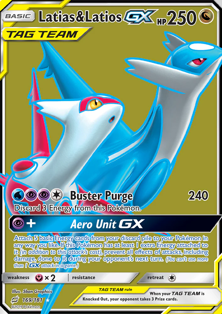 Team Up 169 Latias & Latios-GX