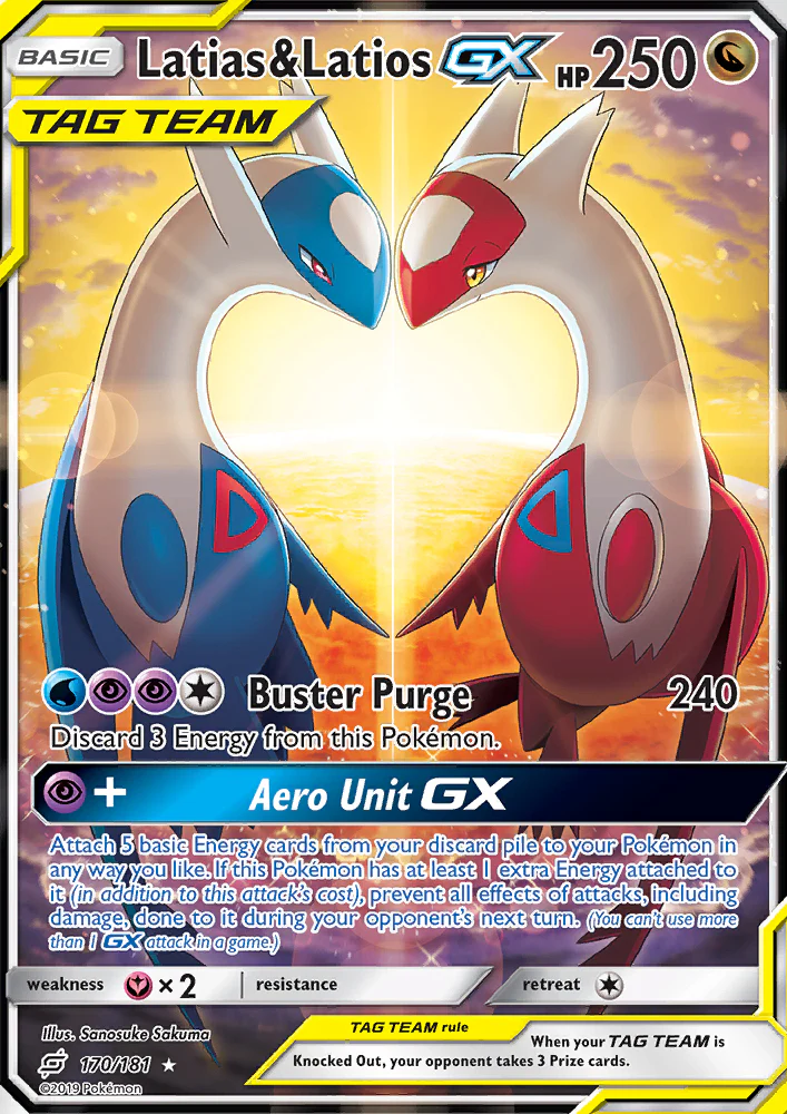 Team Up 170 Latias & Latios-GX