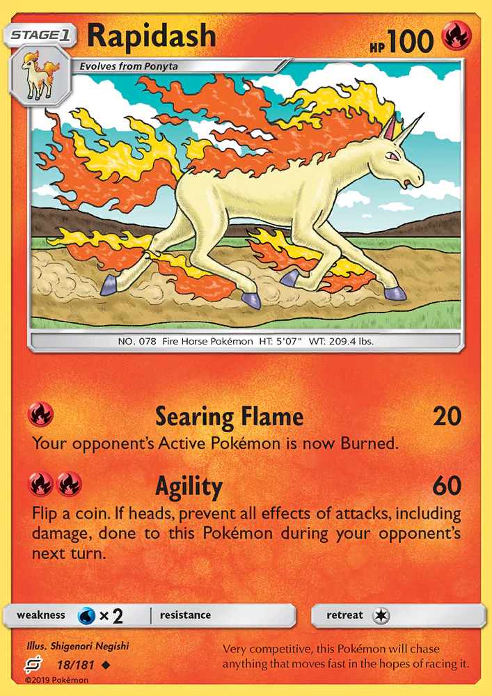 Team Up 18 Rapidash