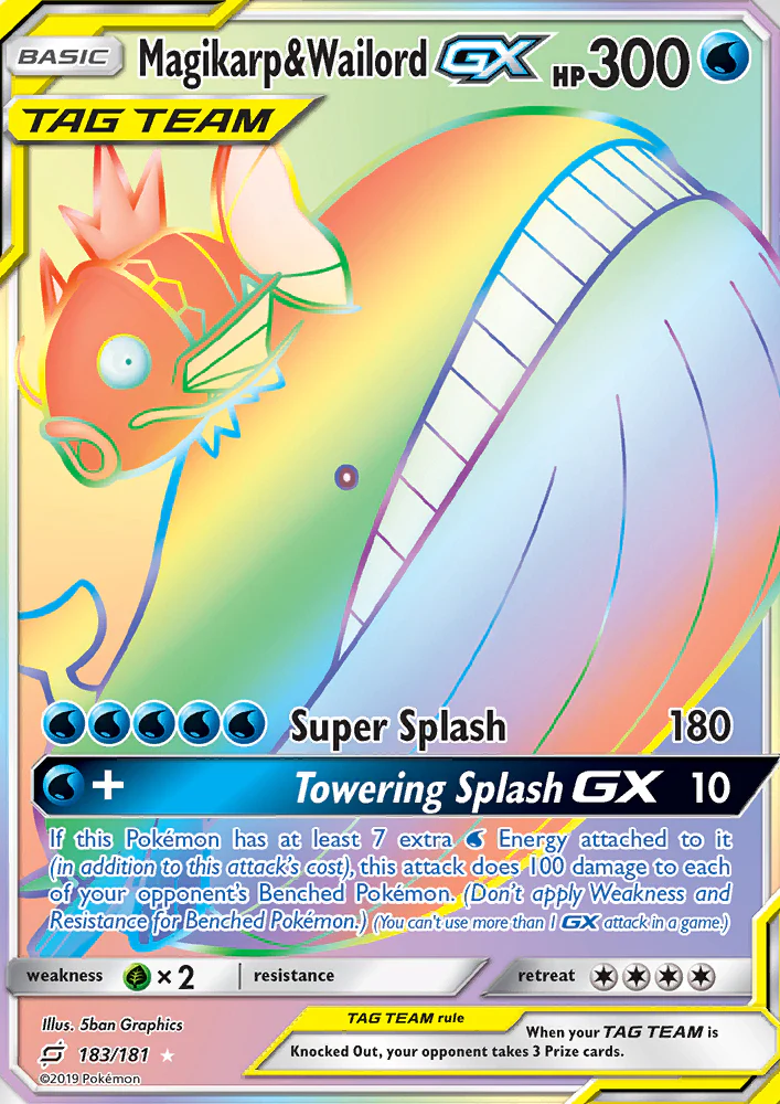 Team Up 183 Magikarp & Wailord-GX