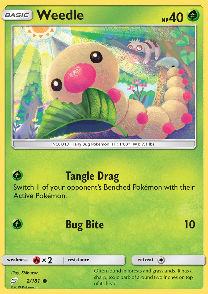 Team Up 002 Weedle