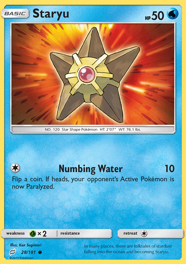 Team Up 28 Staryu