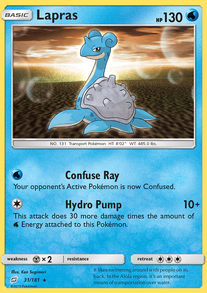 Team Up 31 Lapras