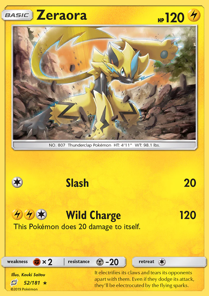 Team Up 52 Zeraora