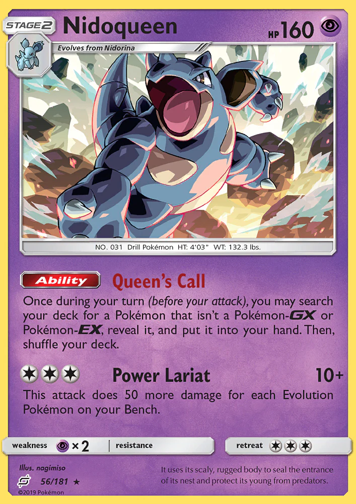 Team Up 56 Nidoqueen