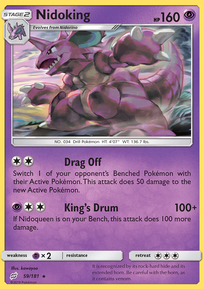 Team Up 59 Nidoking