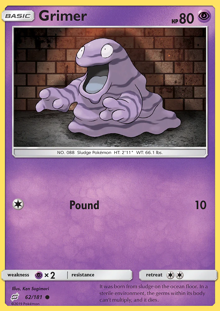 Team Up 62 Grimer
