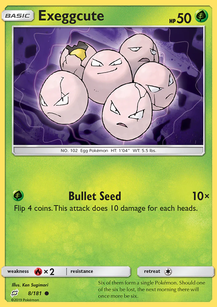 Team Up 008 Exeggcute