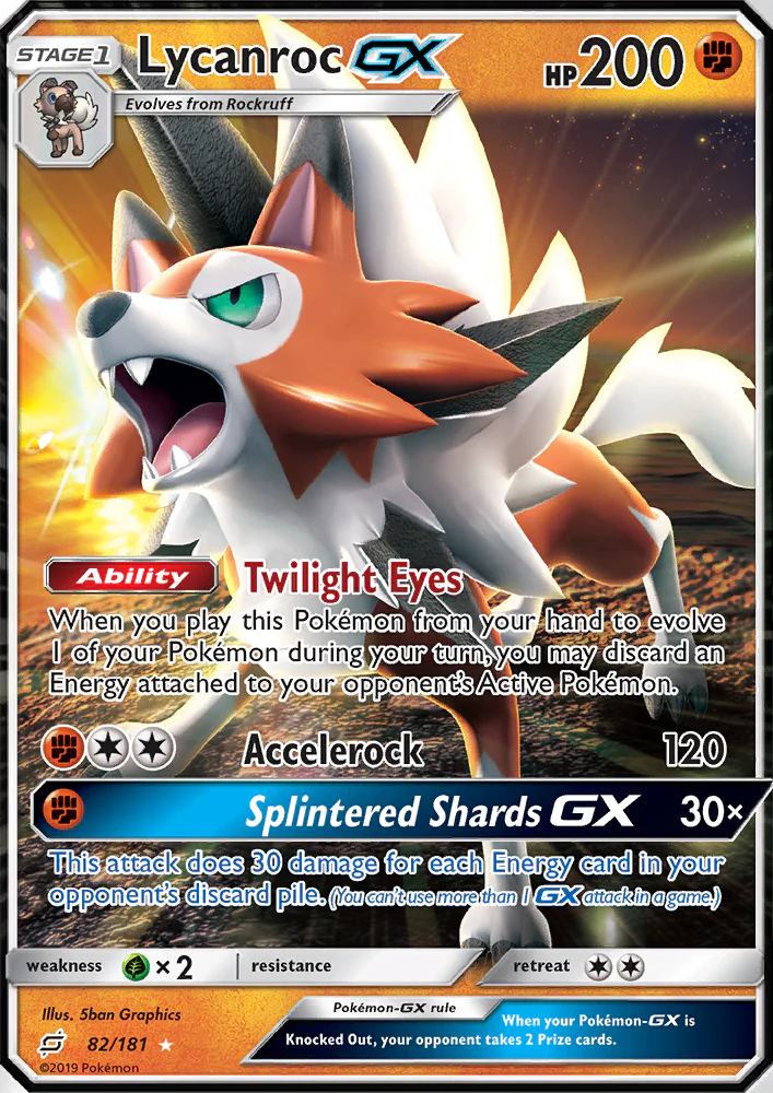 Team Up 82 Lycanroc-GX