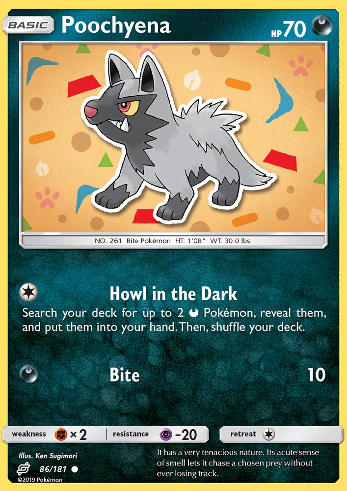 Team Up 86 Poochyena
