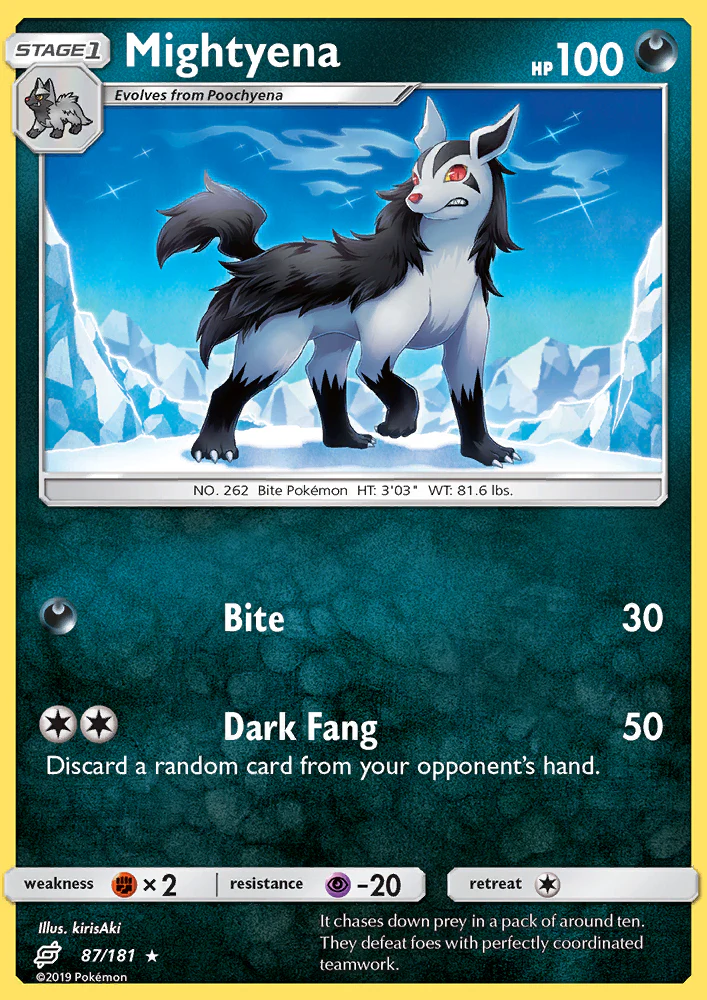 Team Up 87 Mightyena