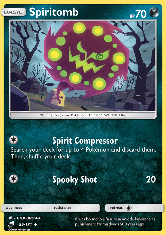 Team Up 89 Spiritomb