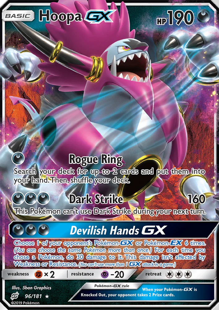 Team Up 96 Hoopa-GX