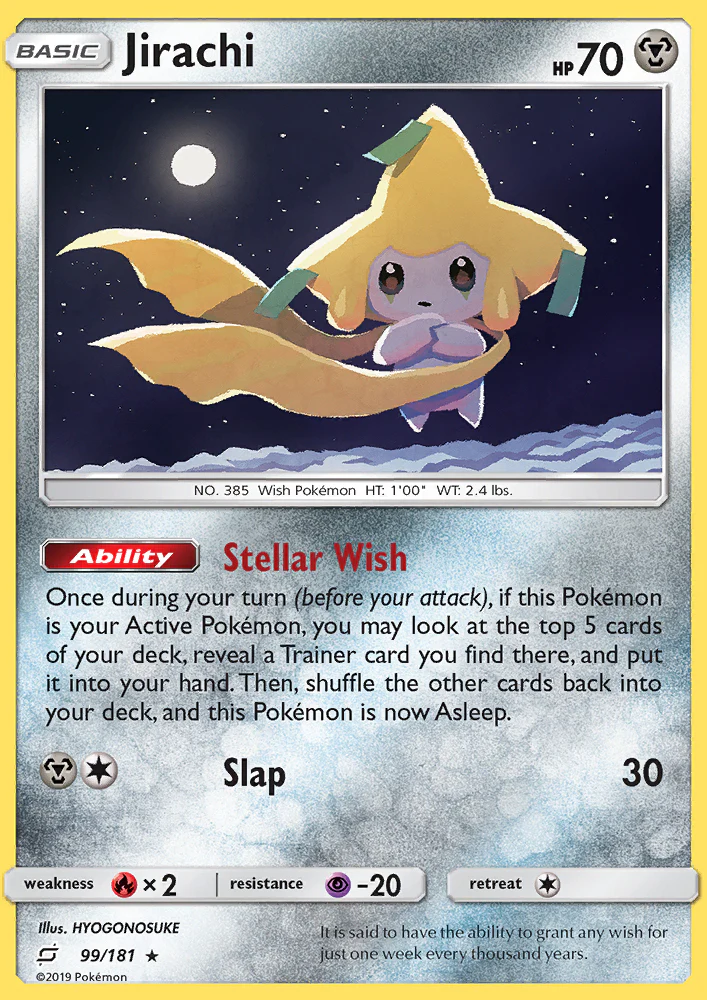 Team Up 99 Jirachi