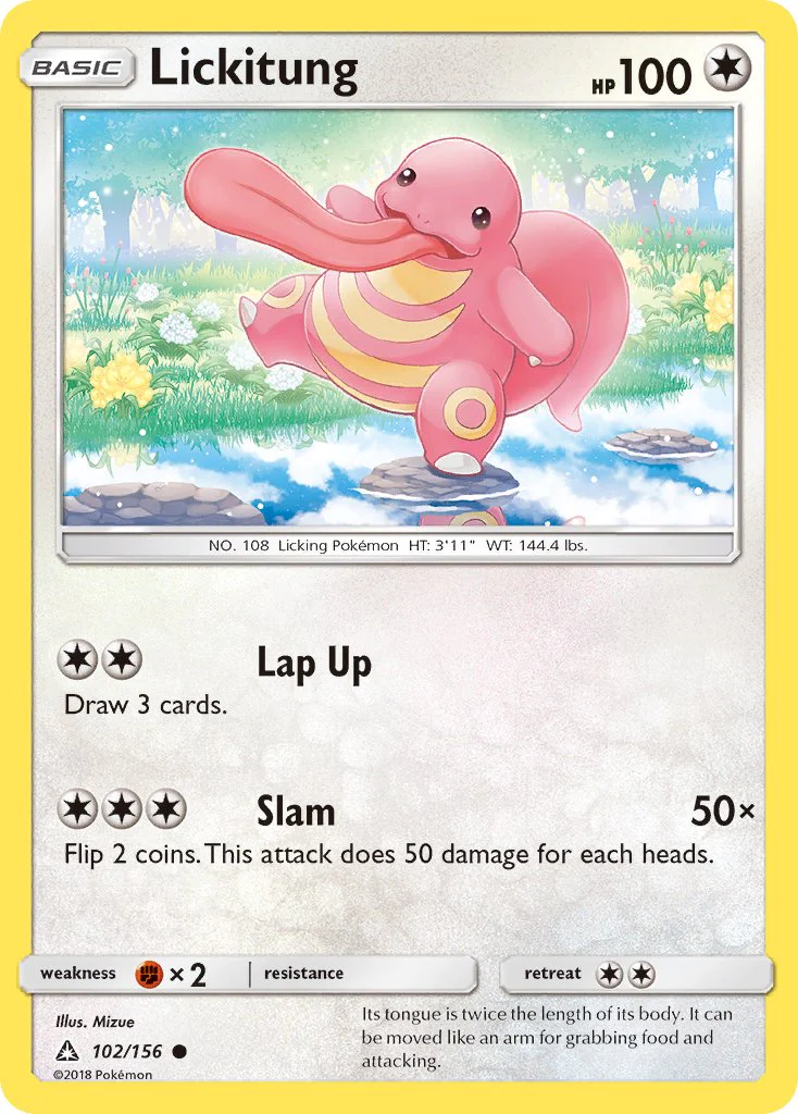 Ultra Prism 102 Lickitung