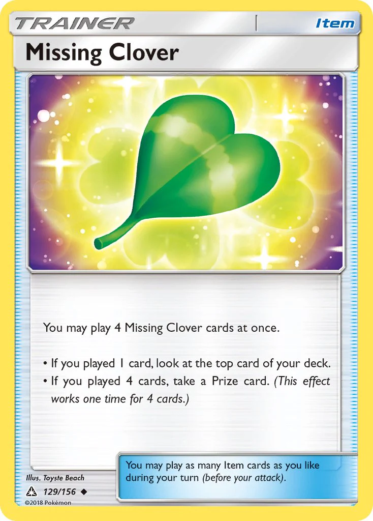 Ultra Prism 129 Missing Clover