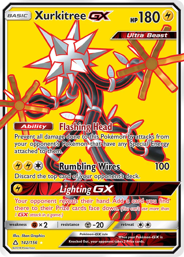 Ultra Prism 142 Xurkitree-GX