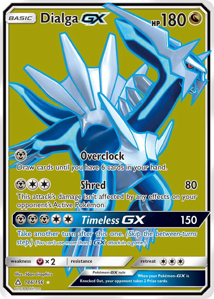 Ultra Prism 146 Dialga-GX