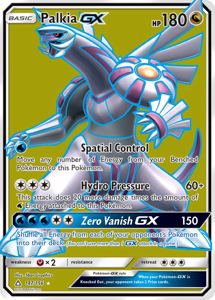 Ultra Prism 147 Palkia-GX