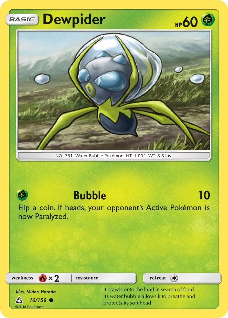 Ultra Prism 016 Dewpider