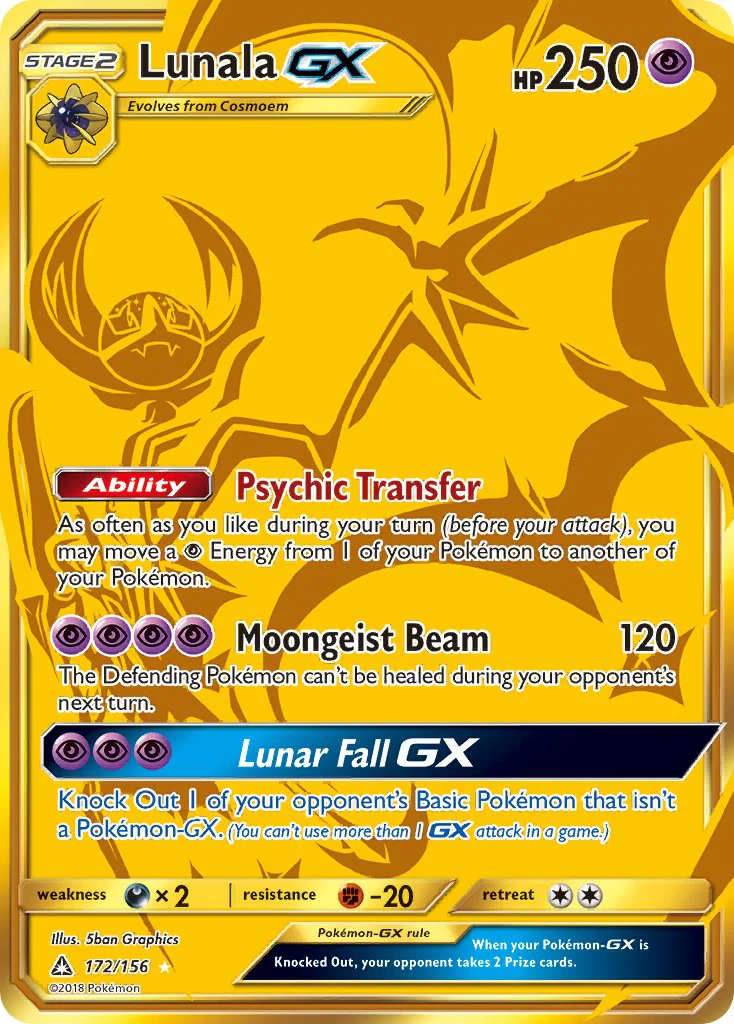 Ultra Prism 172 Lunala-GX