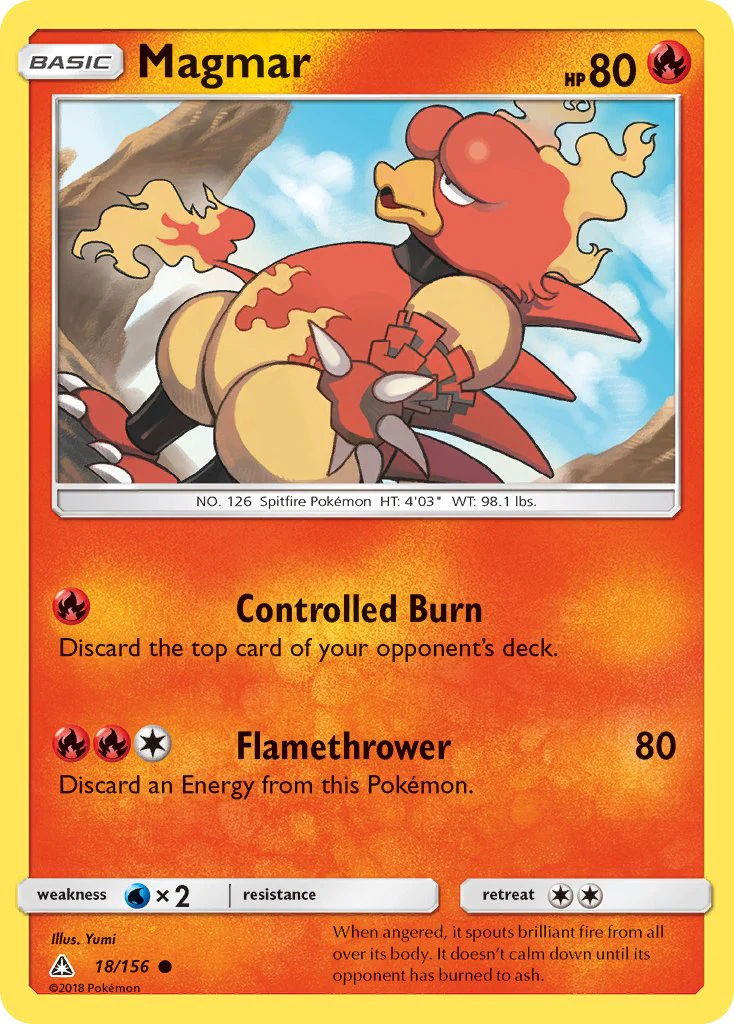 Ultra Prism 018 Magmar