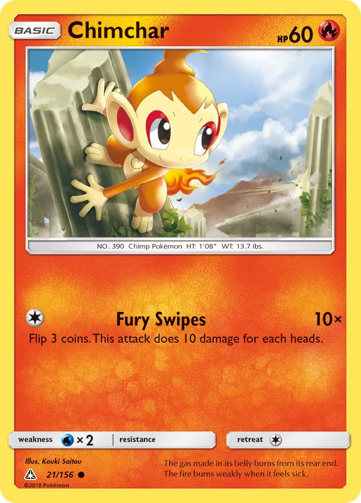Ultra Prism 021 Chimchar